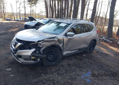 2017 Nissan Rogue S z USA, uszkodzony, nr VIN JN8AT2MT1HW146724